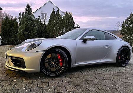 Porsche 992 Carrera 4 GTS Silber Top / Vorsteuer