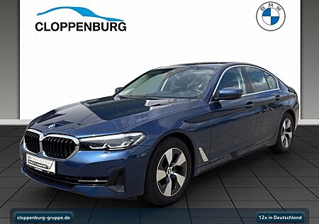 BMW 520d AHK+StHz+Navi+SHZ+HiFi+Fernl.Ass+Klimaaut.