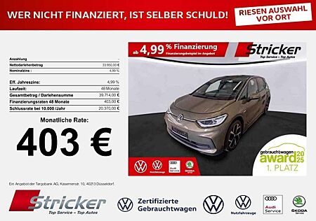 VW ID.3 Volkswagen Pro S 150/77 403,-ohne Anzahlung ACC Navi H