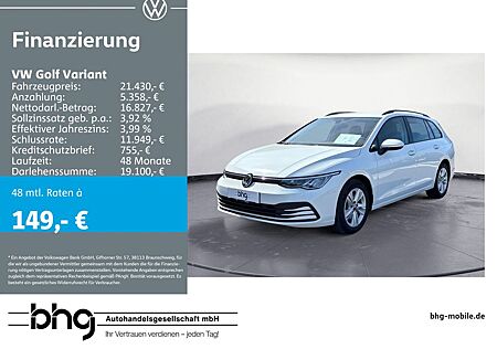 VW Golf Volkswagen Variant 1.0 TSI Life ACC SHZ LED DAB PDC