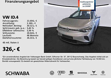 VW ID.4 Volkswagen Pro Performance 82 kW/h LED*AHK*ACC*8-fach