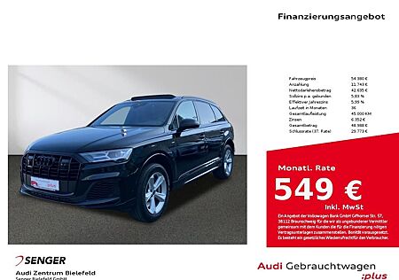 Audi Q7 55 TFSI e S line quattro MMI LED Panorama