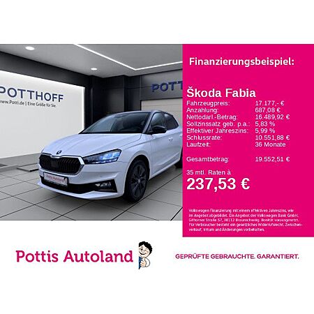 Skoda Fabia leasen