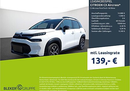 Citroën C3 Aircross PureTech 110 Shine