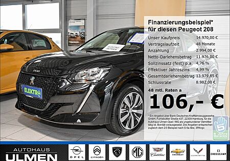 Peugeot 208 e- Active Elektromotor 136 Klimaautomatik Ap
