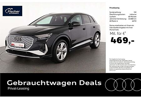 Audi Q4 e-tron 55 qu. S line W-Pumpe/AHK/Matrix/AR-HU