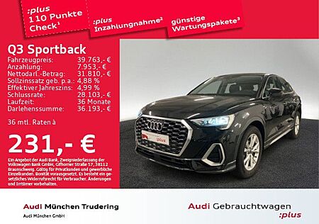 Audi Q3 Sportback 35 TFSI S tronic S line AHK/Kamera/