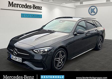 Mercedes-Benz C 200 T-Modell AMG+AHK+PARK+DIST+DIGITAL+KEYLESS