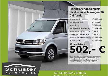 VW T6 California Volkswagen COAST*Küche Aufst.Dach StndHzg AHK
