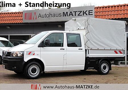 VW T5 Transporter Volkswagen T5 Doka AHK Navi Klima Standheizung Sitzheizung