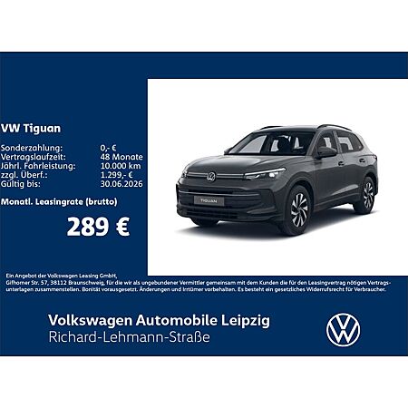 VW Tiguan leasen