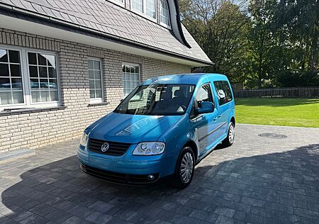 VW Caddy Volkswagen Life 2x Schiebetür Klima 1.Hand TÜV Neu