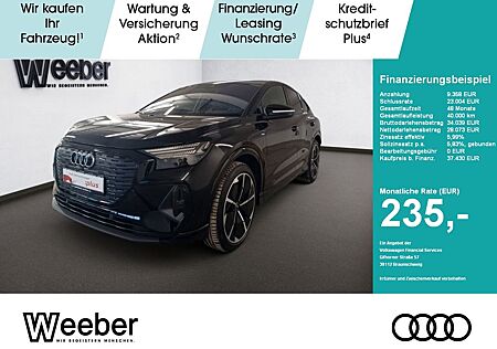 Audi Q4 e-tron Q4 Sportback e-tron S-Line Black 21*LEDER*SONOS*