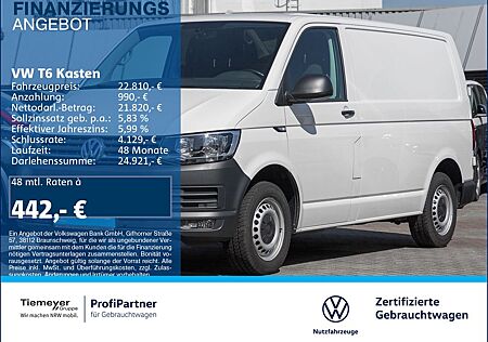 VW T6 Transporter Volkswagen T6 Kasten AHK NAVI FLÜGELTÜREN
