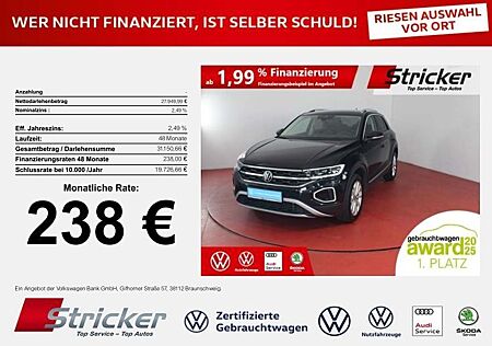 VW T-Roc Volkswagen Style 1.5TSI DSG 238,-ohne Anzahlung AHK N