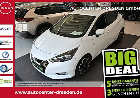 Nissan Micra 1.0IG-T N-Way Navi SH PDC ZV EFH Bluetooth