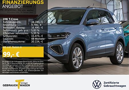 VW T-Cross Volkswagen 1.0 TSI DSG LIFE MATRIX LM17 SITZHZ KAME