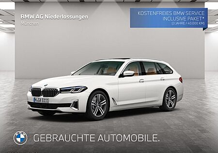 BMW 520d Touring Standheizung Navi AHK Head-Up HiFi