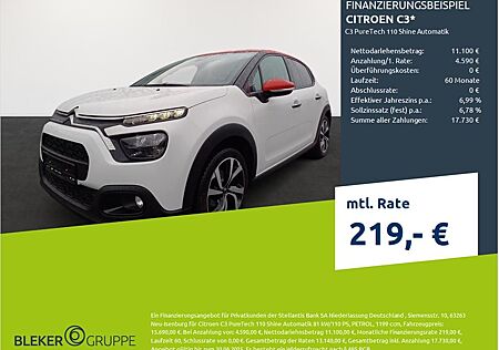 Citroën C3 PureTech 110 Shine Automatik