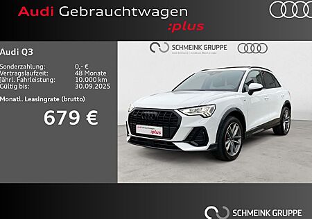 Audi Q3 45 TFSI quattro 2x S line Business Sonos Pano