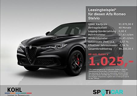 Alfa Romeo Stelvio Quadrifoglio Q4 2.9 V6 AKRAPO Navi Rückf