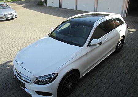 Mercedes-Benz C 220 d T Autom. -AMG-Volle Hütte-Voll