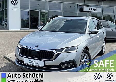 Skoda Octavia Combi 2.0 TDI DSG Style 17"+TEIL-LEDER+N
