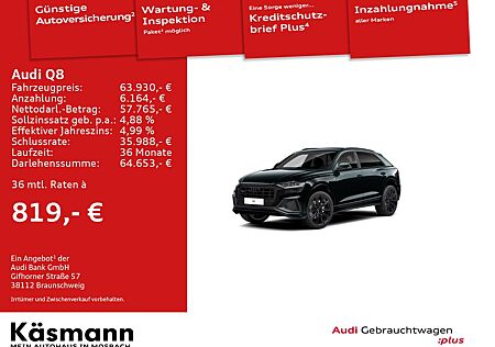 Audi Q8 50TDI quattro 2xS line MATRIX 360° ALLRADLENK