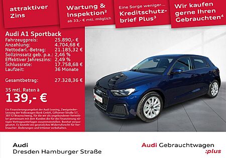 Audi A1 Sportback 25 TFSI Advanced LED Navi S tronic