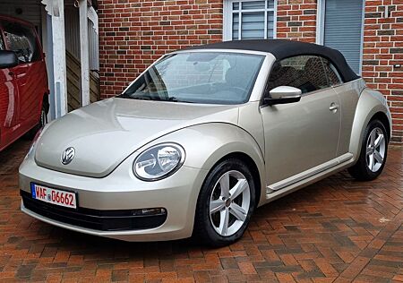 VW Beetle Volkswagen Cabriolet orig. 33.000km+Aut.+Klima+Leder