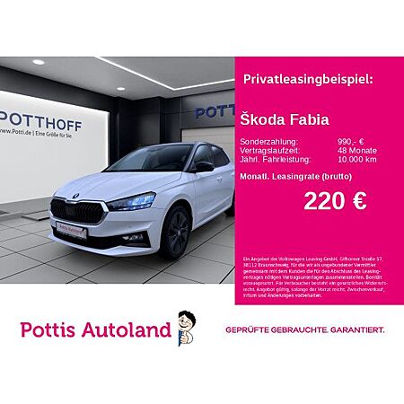 Skoda Fabia leasen