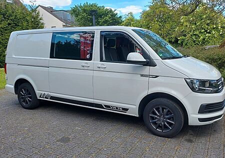 VW T6 Transporter Volkswagen Mixto Lang mit Camper-Bett