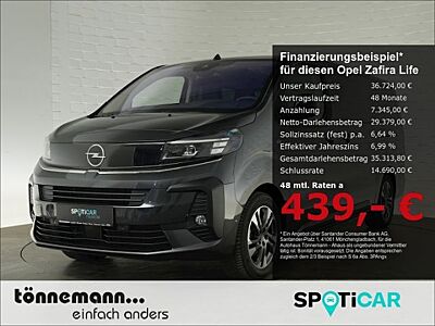 Opel Zafira Life FACELIFT EDITION XL CDTI AT 9-SITZER