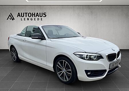 BMW 218i Cabrio Aut. Sport-Line *LEDER *LED *17"LM