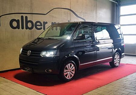 VW T5 Multivan Volkswagen Highli. DSG,AHK,2Schiebet,Leder,STHZ