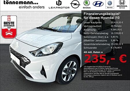 Hyundai i10 FACELIFT TREND AT+NAVI+RÜCKFAHRKAMERA+SITZ-/