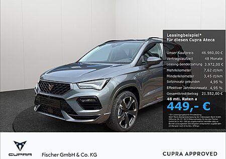 Cupra Ateca 2.0TSI 4Drive DSG LED AHK Navi 360° ACC So