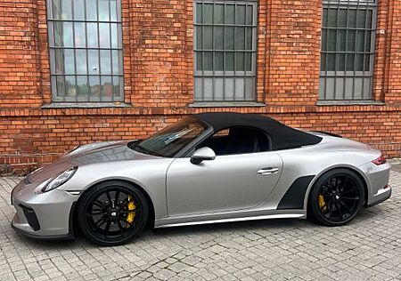 Porsche 991 Speedster GT Silber/ Leder schwarz Lift Bose