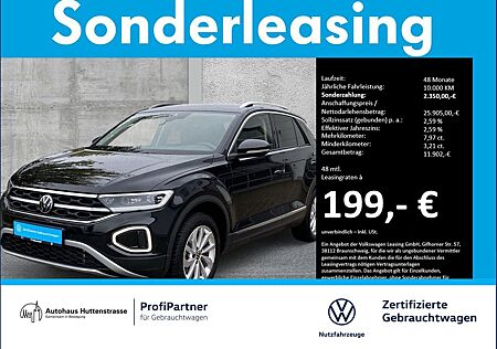 VW T-Roc Volkswagen 1.5 TSI DSG Style LED+ NAVI MASSAGE AHK