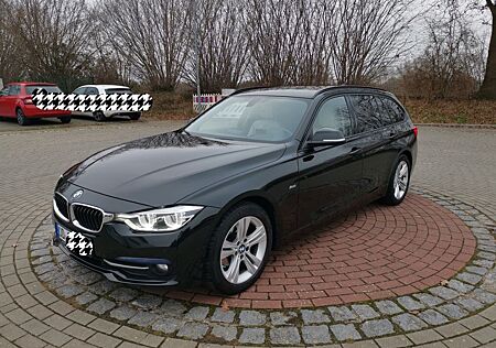 BMW 318d Touring Sport Line Leder Navi HUD LED