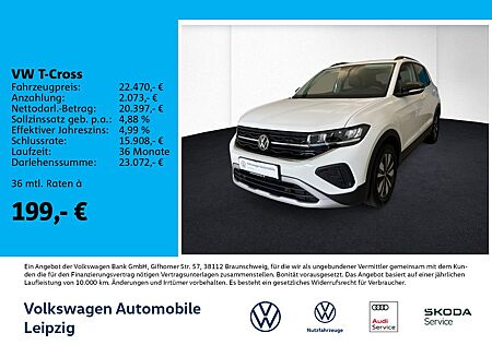 VW T-Cross Volkswagen "Goal" 1.0 TSI *LED*SHZ*
