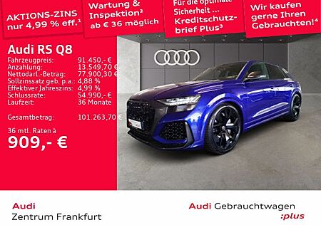 Audi RS Q8 gebraucht kaufen Audi RS Q8 RSQ8 tiptronic MatrixLED Luft Massage AHK ACC B&