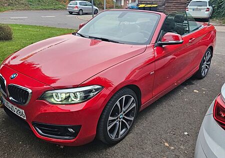 BMW 220d Cabrio Sport Line
