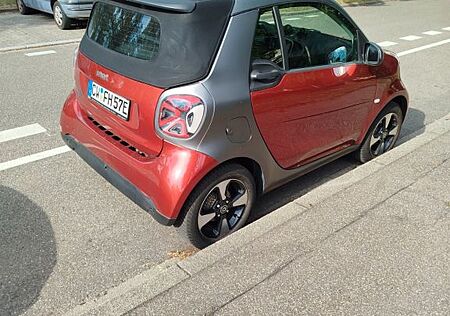 Smart ForTwo cabrio 60kW EQ edition nightsky passi...