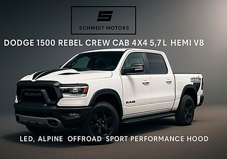 Dodge RAM 1500 Rebel 5.7L HEMI V8//LED//Alpine//Offroad