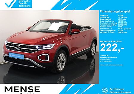 VW T-Roc Volkswagen Cabriolet 1.0 TSI Style |ACC|VirtualCP|FLA