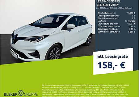 Renault ZOE R135 Intens R135/Z.E. 50 (Kauf-Batterie)