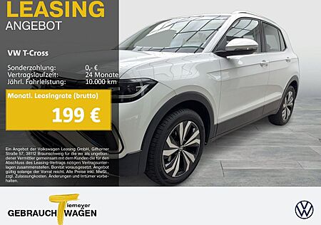 VW T-Cross Volkswagen 1.0 TSI STYLE IQ.LIGHT SITZHZ VIRTUAL