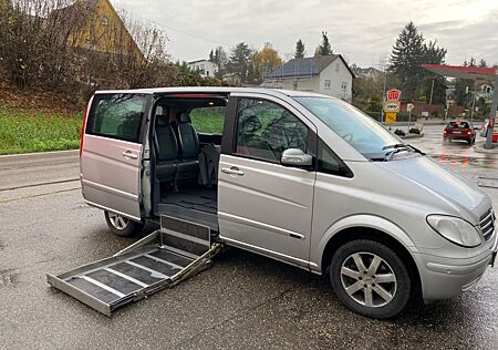 Mercedes-Benz Viano 2.0 CDI lang-Rollstuhllift-1.Hand