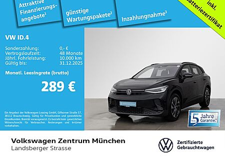 VW ID.4 Volkswagen Pure Wärmepumpe ACC CCS Navi LED Alu19Hamar